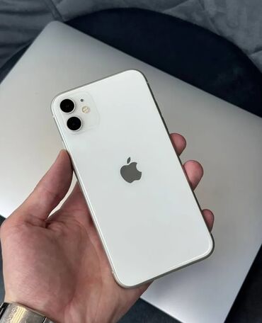 купить iphone: IPhone 11, 128 GB, White Titanium, Zəmanət, Face ID, Sənədlərlə