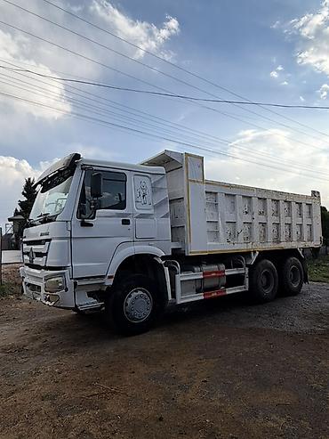 Самосвал HOWO Sinotruk 6x4 донголоктор жаны Масло жеке менчик -