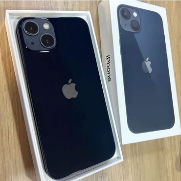 iphone 13 satış: IPhone 13, 128 GB, Midnight, Face ID, Simsiz şarj, Zəmanət
