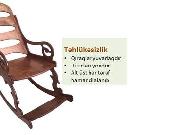 Kreslolar: Yeni, Kreslo-kaçalka, Kredit var, Ödənişli çatdırılma — 6