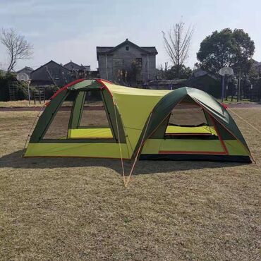 армейская палатка: Палатка с высоким тамбуром