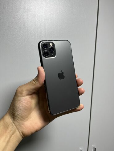 Apple iPhone: IPhone 11 Pro, Б/у, 256 ГБ, Space Gray, Чехол, 74 %