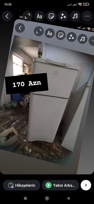 Separatorlar: Xarab 2 qapılı Ergo Soyuducu Satılır