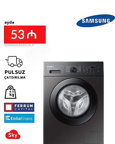 lilafix 7.1: Paltaryuyan maşın Samsung, 7 kq, Yeni, Avtomat, Qurutma var, Kredit var, Pulsuz çatdırılma — 1