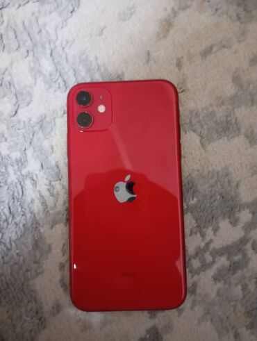 айфон 8 красный: IPhone 11, Колдонулган, 64 ГБ, Кызыл, Каптама, Куту, 73 %