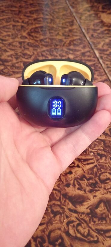 Qulaqcıqlar: Yeni Simsiz (Bluetooth) Qulaqcıqlar, rəng - Qara