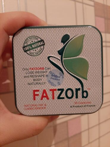 барсучий жир: Фатзорб 36 капсул в железной упаковке Оригинал Производство Франция