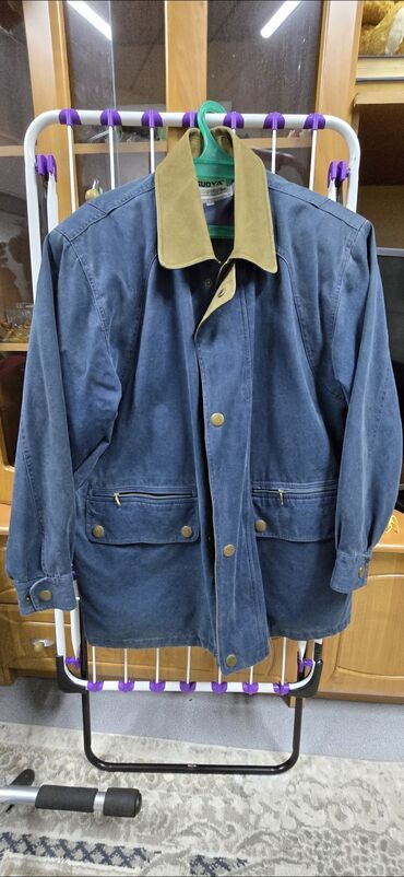 Куртки: Мужская куртка, 6XL (EU 52), Б/у, цвет - Синий