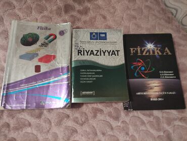fizika 6 sinif metodik vesait: Fizika və riyaziyyatdan dərs vəsaitləri. Hər biri 3 Azn