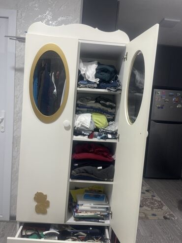 en ucuz yolkalar: Для девочки и мальчика, 2 двери, Распашной, Прямой шкаф