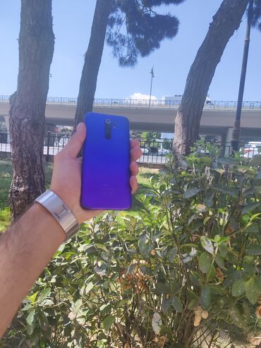xiaomi mi4: Xiaomi Redmi 9, 32 ГБ, цвет - Фиолетовый, 
 Кнопочный, Отпечаток пальца, Face ID
