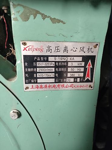 Оборудование для бизнеса: Центробежный высоконапорный вентилятор Xinping 9-19NO 4A с — 4