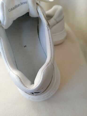 Women's Sneakers and athletic shoes: Calvin Klein, 38, bоја - Bela — 7