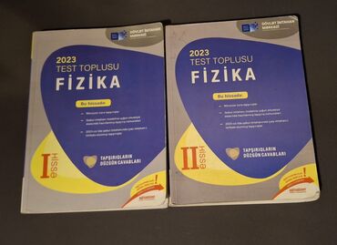 Birlikdə 8AZN. (ayrılıqda da satışı mövcuddur) Fizika DİM 2023 toplu