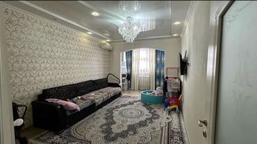 сдам частный дом без хозяина в бишкеке: 2 комнаты, 69 м², 106 серия улучшенная, 8 этаж, Косметический ремонт