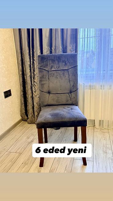 Ev və bağ: Qonaq otağı üçün, Yeni, Qatlanmayan, rəng - Boz Stul — 1
