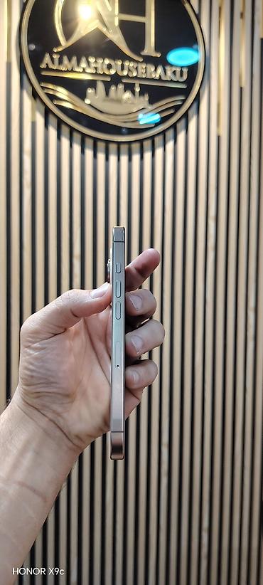 iphone usb: IPhone 16 Pro, 128 GB, Desert Titanium, Simsiz şarj, Sənədlərlə, Face ID — 3