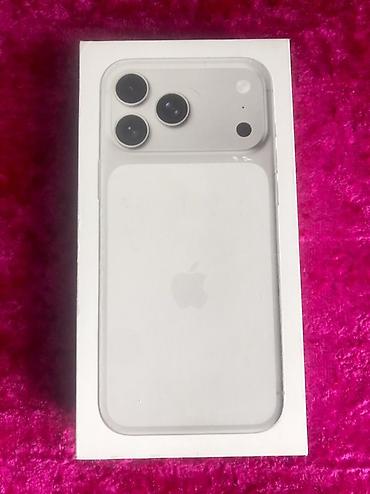 pioneer dvh 735 av: IPhone 17 Pro Max, 512 GB, Gümüşü — 1