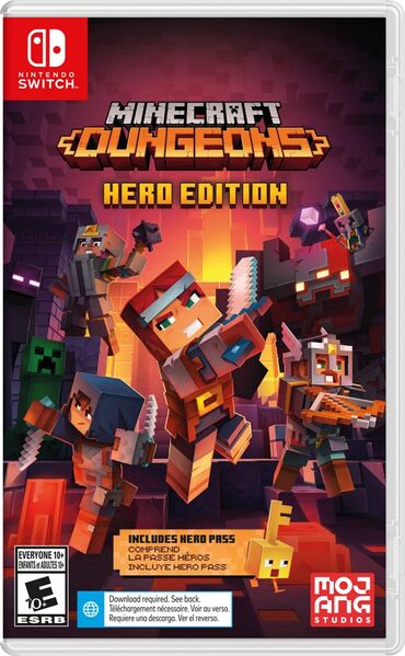 PS5 (Sony PlayStation 5): Nintendo switch minecraft dungeons