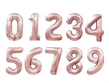Воздушные шары и принадлежности: Фольгированные шары-цифры для оформления праздника ОПТОМ 50 СОМ В — 3