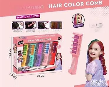 ugg beosport: Privremena fraba za kosu - češalj sa farbom Hair Color Češalj sa 5 — 1