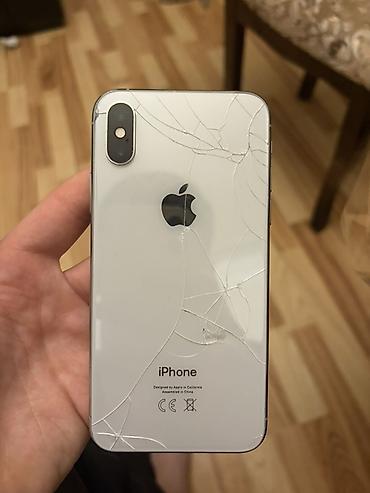 IPhone Xs, Gümüşü, Qırıq lalafo.az -da IPhone Xs, Gümüşü, Qırıq
