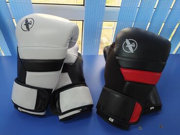 шлем для лыж: Профессиональные перчатки HAYABUSA 100% плотная кожа в спортивном