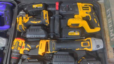 пекарня оборудование: Набор аккумуляторного электроинструмента KASON в кейсе. Состав