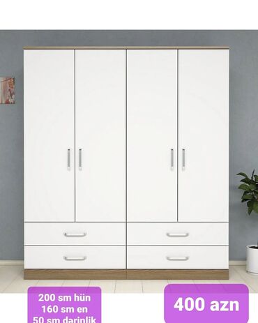mebel kuhni: 4 qapli dolab