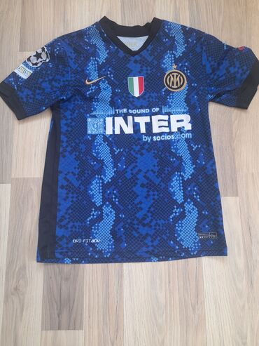 Futbolka, Nike, S (EU 36), rəng - Göy