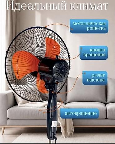 table fan: Напольный вентилятор LIRA LR1101 - Мощность: 55 Вт - Диаметр лопастей — 5