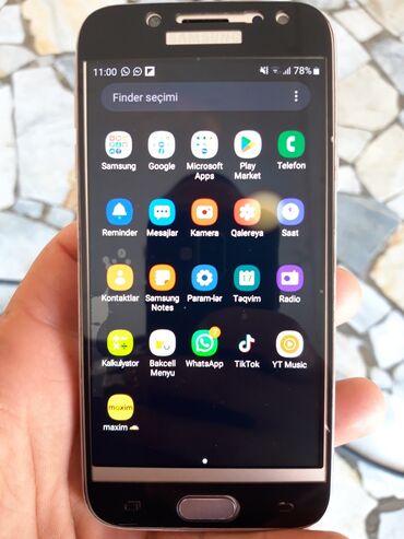 Samsung: Telefon işlekdi tecili satilir ekraninda cuzi leke var odaki