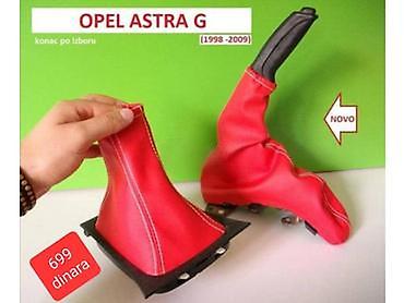 Stop svetla: KOŽICA MENJAČA I RUČNE ZA OPEL ASTRA F, ASTRA G, ASTRA H . OD 1998 — 13