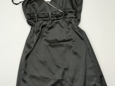 sukienki na wesele czarna koronką: Sukienka, L, stan - Bardzo dobry
