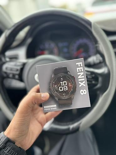 Смарт‑часы FENIX 8, диаметр корпуса 51 мм. Основные особенности: -