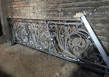 Изготовление перил: Изготовление перил Материал: Кованное железо, Наружные, Бесплатный замер — 142