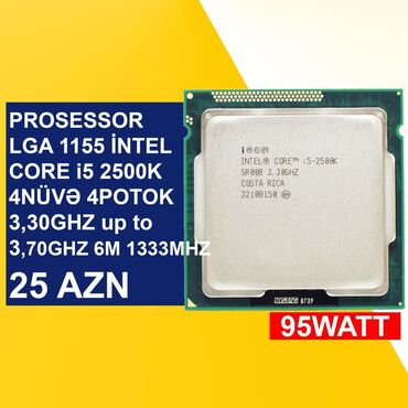 proçessor: Prosessor Intel Core i5 İntel Core i5 2500K