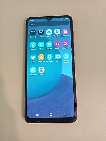 ana plata ddr3: Samsung Galaxy A02 S, 32 GB, rəng - Qırmızı, İki sim kartlı — 2