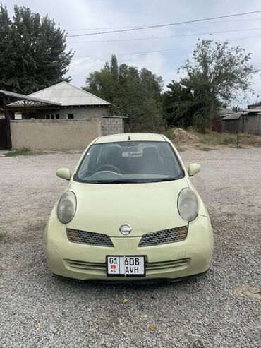 оборудование для автомойки цены в бишкеке: Nissan Март: 2002 г., 1.3 л, Автомат, Бензин
