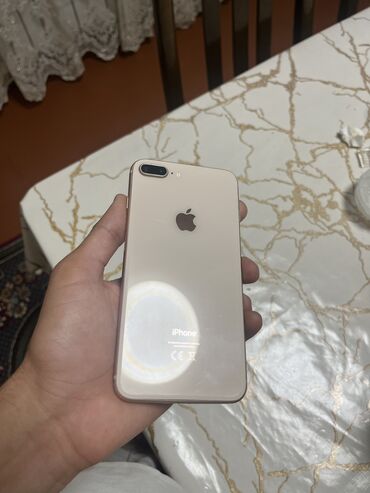 iphone ikinci el 8 plus: IPhone 8 Plus, 64 GB, Qızılı, Barmaq izi, Simsiz şarj