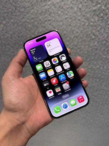 mchose a7 pro: IPhone 14 Pro, Б/у, 128 ГБ, Deep Purple, В рассрочку, 78 % — 3