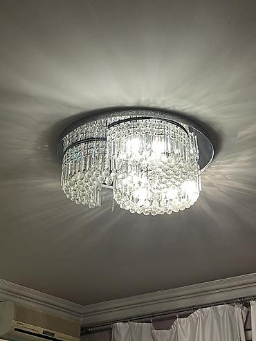 divar lampalari: Çılçıraq, 10 və daha çox lampa, Metal — 2