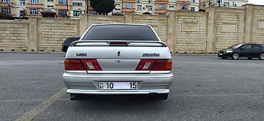 VAZ (LADA): LADA Samara sedan – gümüşü rəng, aerodinamik arxa spoyler və tam gövdə — 4