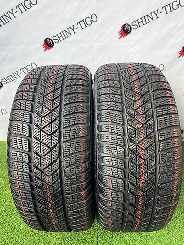 асфаль: Шины 225 / 40 / R 18, Зима, Б/у, Пара, Легковые, Pirelli — 1