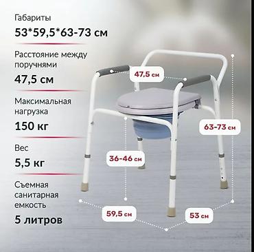 Медтовары: Кресло-туалет для пожилых и инвалидов Функциональная модель для ухода — 3
