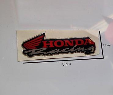 kvadove: Honda racing - stiker - 901 📌 opis: samolepljivi stiker izradjen od — 1