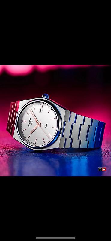 Спортивные часы: Новинки 2025 года! Мужская коллекция Tissot PRX! Цвет Tiffany в at lalafo.kg — 13 Спортивные часы: Новинки 2025 года! Мужская коллекция Tissot PRX! Цвет Tiffany в — 13