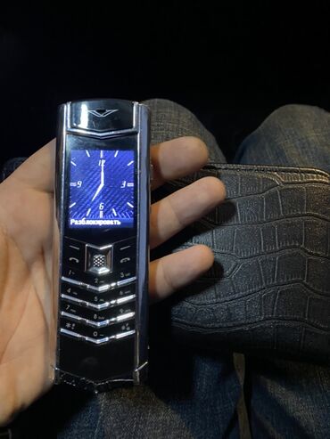 Polo köynəklər: Vertu Signature Touch, rəng - Qara, Düyməli
