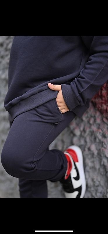 жынсы куртка: Детский/подростковый костюм- CLEVER wear: свитшот + брюки. - Унисекс — 2