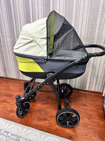 Коляски: Коляска, цвет - Желтый, Б/у — 3
